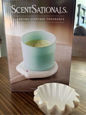 Wax Melter / Candle Warmer Duo With 5 Wax Liners